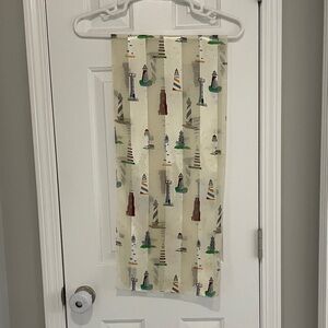 Lighthouse Patterned Scarf